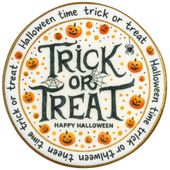 CIASTKO LUKROWANE HALLOWEEN NO.19 ROZ.S KOŁO RECZNIE ROBIONE