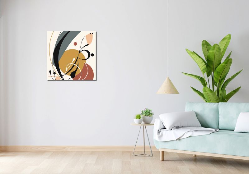 Obraz 60x60cm Rapsodia Kształtów zdjęcie 2