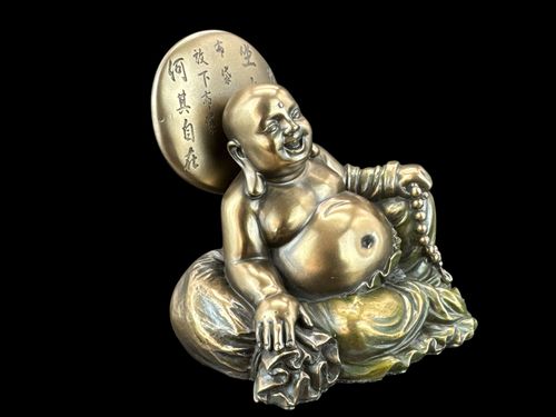 Radosny siedzący budda  Veronese WU75281A4 na Arena.pl