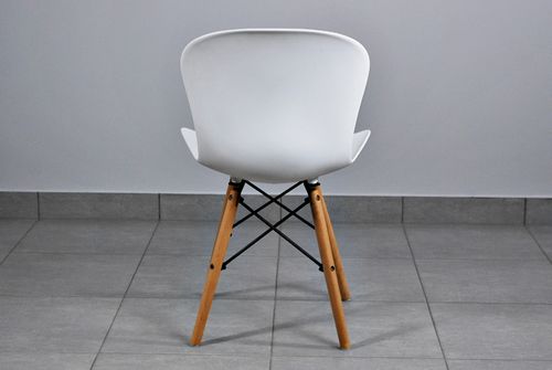 ZESTAW - 4 x Krzesło CX006 białe CENTREX na Arena.pl