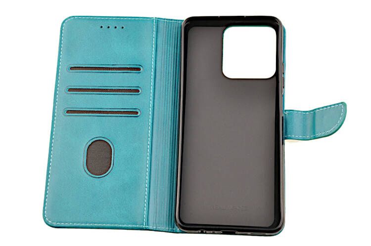 Etui portfel Wallet do Realme C51 zielony zdjęcie 4