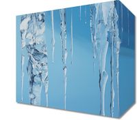 Obraz 20x20cm Kryształowe Sople