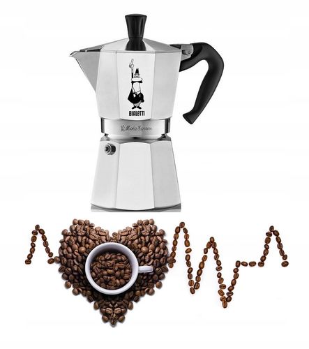 Kawiarka klasyczna Bialetti Moka Express 270 ml 6 tz na Arena.pl