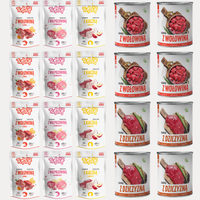 MOKRA KARMA TUF TUF MIX SASZETKA 12x500G|PUSZKA 8x800G WOŁOWINA+DZICZYZNA