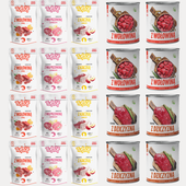 MOKRA KARMA TUF TUF MIX SASZETKA 12x500G|PUSZKA 8x800G WOŁOWINA+DZICZYZNA