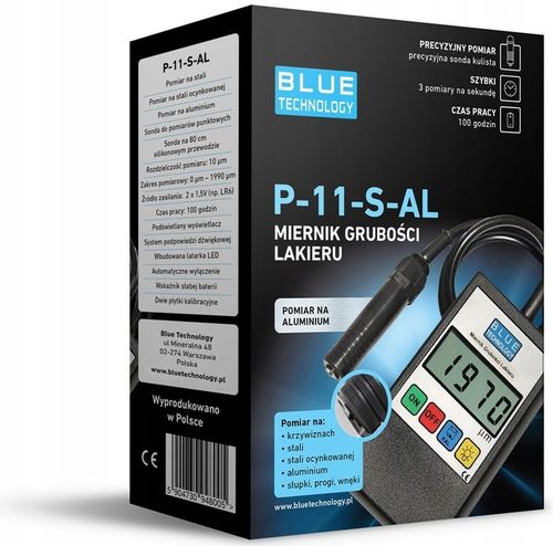 MIERNIK GRUBOŚCI LAKIERU P-11-S-AL SONDA KULKOWA na Arena.pl