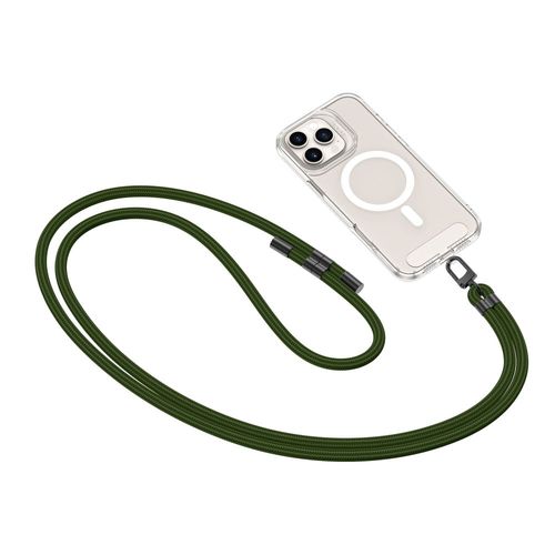 tech-protect c7s rope crossbody strap hunter green/black na Arena.pl