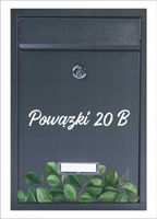 Skrzynka na pocztę listy wrzutnia POCZTA elegancka JAKOŚĆ tanio UV