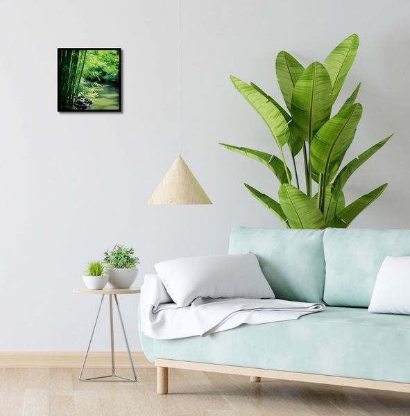 Plakat 30x30cm Spokój Bambusów zdjęcie 4