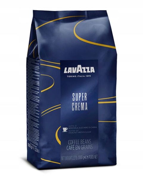 Kawa ziarnista LAVAZZA SUPER CREMA 1 kg zdjęcie 1