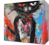 Obraz 30x30cm Gburowaty Kiciak