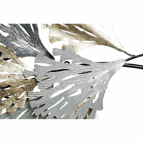 Dekoracja ścienna DKD Home Decor Szary Złoty Metal (65 x 10 x 134.6 cm) na Arena.pl