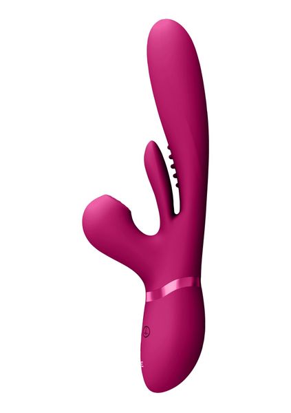 Kura - Thrusting G-Spot Vibrator with Flapping Tongue zdjęcie 5