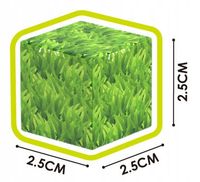 Klocki magnetyczne 3D kostki budowlane Dinozaury Pixele Zestaw 114 el.