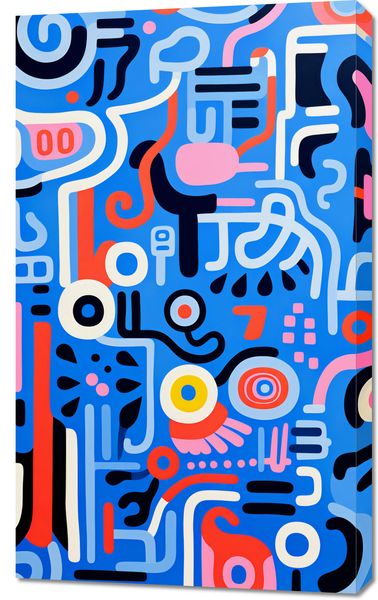 Obraz 60x100cm Rytmiczne Echo zdjęcie 1