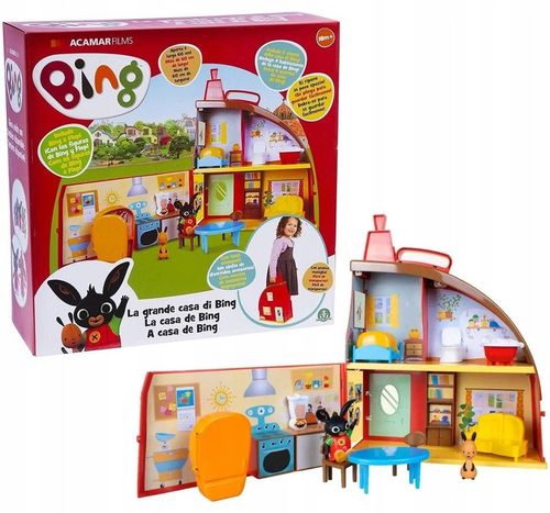 BING DOMEK DUŻY PIĘTROWY DOM FIGURKA FLOP BING na Arena.pl
