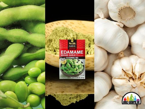 S&b wasabi czosnek przyprawa posypka do edamame 24g na Arena.pl