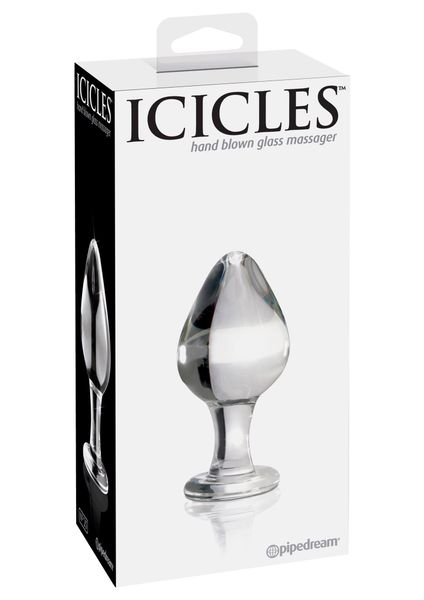 Plug-Icicles No 25 - Hand Blown Massager zdjęcie 3