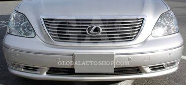 Lexus LS430 - Chromowane Listwy Grill Chrom Atrapy Zderzaka Tuning zdjęcie 2