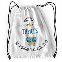 Plecak Dla Tapicera Sportowy Szkolny Worek Torba Z Nadrukiem Ze Zdjęciem
