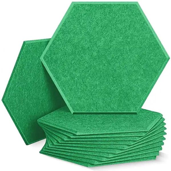 Panele Ścienne Filcowe 3D Heksagon Zagłówek Samoprzylepne Akustyczne Soft zdjęcie 15