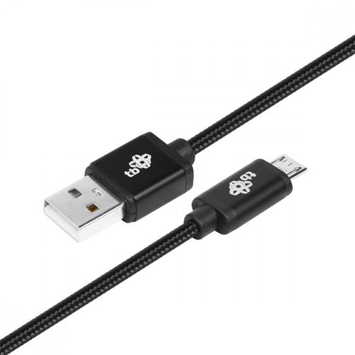 TB Kabel USB-Micro USB 1.5 m. czarny sznurek na Arena.pl