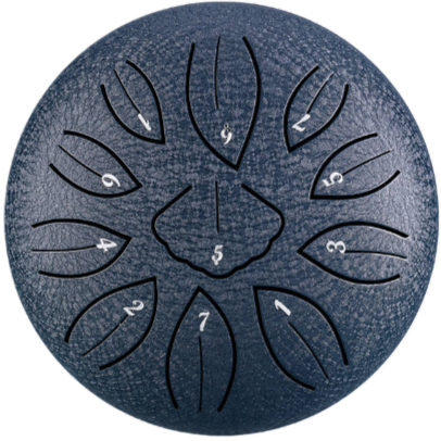 Tongue Drum Mini Ginkgo biloba 6" 11 ton TWG11-6 HLURU-WANGYOU + pałeczki zdjęcie 1