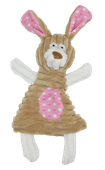 UNIQ PETS pluszowa zabawka dla psa szeleszczący królik 25x16cm