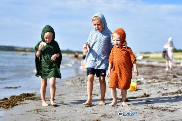 Filibabba Poncho Zigzag Rust zdjęcie 11