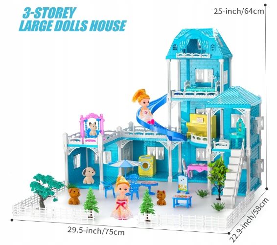 Domek dla lalek Doloowee 40,6 cm zdjęcie 1