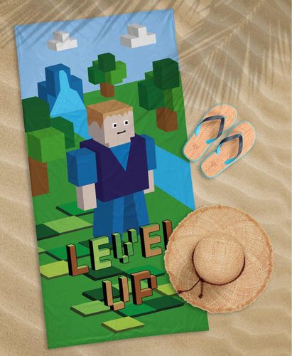 Ręcznik  licencyjny 70x140cm - MINECRAFT na Arena.pl