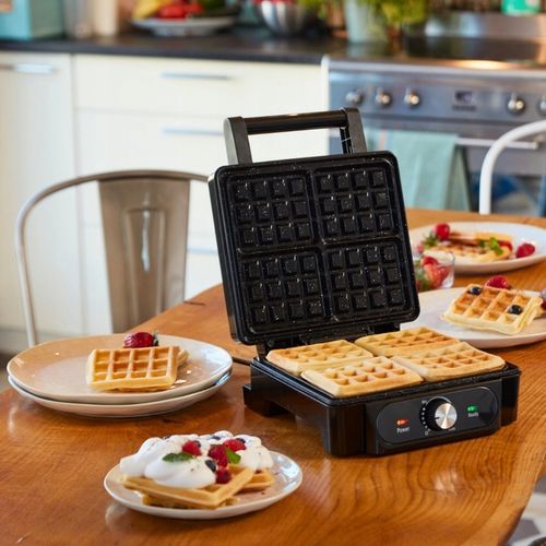 GOFROWNICA XXL 4 DUŻE GOFRY MARMURKOWA POWŁOKA REGULACJA TEMPERATURY na Arena.pl