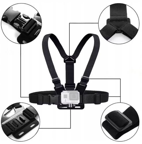 Szelki Uchwyt na Klatkę Ramiona Sunnylife GoPro Hero DJI Osmo Action na Arena.pl