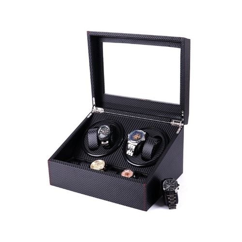 rotomat na zegarek automatyczny, szkatułka gablotka karbon na Arena.pl