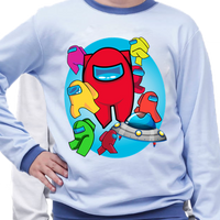 Piżama dziecięca Among Us