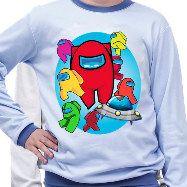 Piżama dziecięca Among Us zdjęcie 1