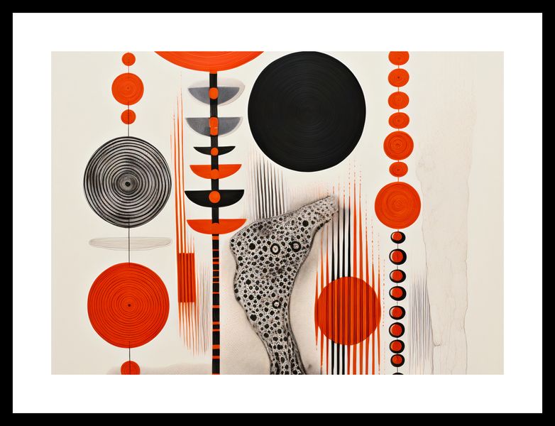 Plakat 35x25cm Kontrastowy Kosmos zdjęcie 3