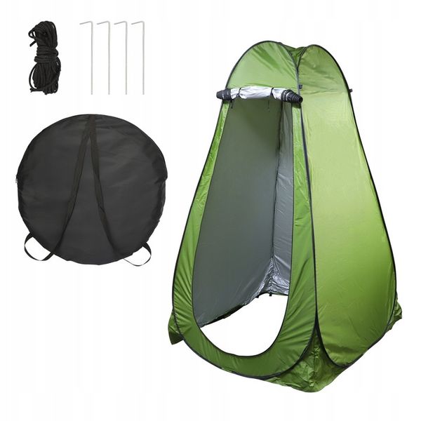 PRZEBIERALNIA PRZENOŚNA NAMIOT PLAŻOWY KEMPINGOWY NA PRYSZNIC TOALETA WC zdjęcie 7