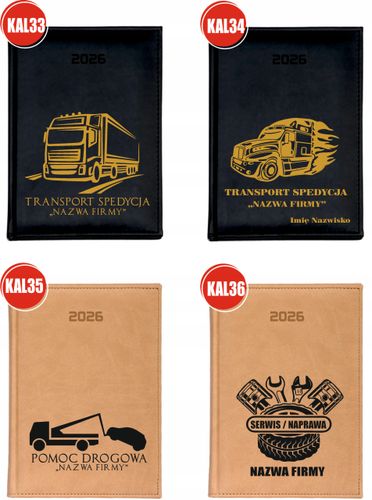 KALENDARZ A5 2026 DZIENNY terminarz z nadrukiem uv DLA BABCI + IMIĘ na Arena.pl