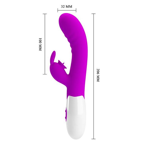 Wibrator Królik Stymulator Łechtaczki 20Cm 30 Tryb zdjęcie 6