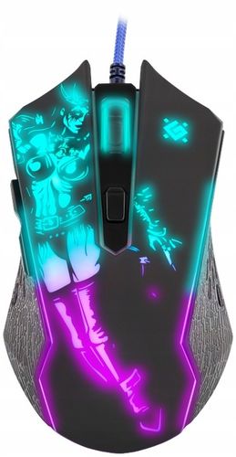 MYSZ MYSZKA GAMINGOWA KOMPUTEROWA DLA GRACZY RGB LED 3200 DPI DO PC LAPTOP na Arena.pl