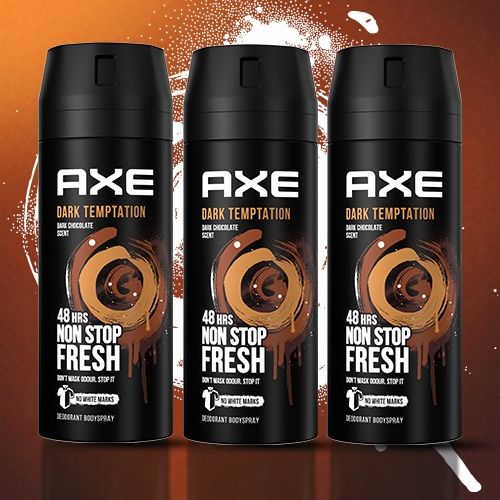 AXE Dark Temptation dezodorant 3x150 ml DEO zdjęcie 4