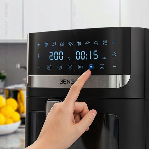 Frytkownica beztłuszczowa AIRFRYER grillowanie nieprzywierająca DUŻA na Arena.pl