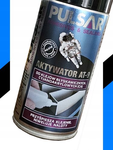 AKTYWATOR DO KLEJU CYJANOAKRYLOWEGO PRZYŚPIESZACZ PULSAR SPRAY 150 ml na Arena.pl