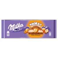Milka Czekolada mleczna toffi z całymi orzechami laskowymi 300 g