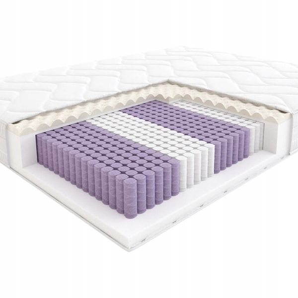 Materac 180x200 Flamenco HILDING Tencel New dwustronny sprężynowy zdjęcie 1