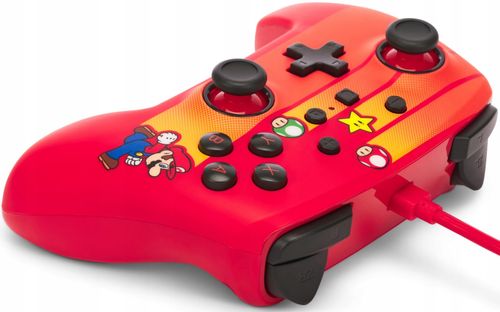 Gamepad PowerA Enhanced Speedster Mario do Nintendo Switch Przewodowy na Arena.pl