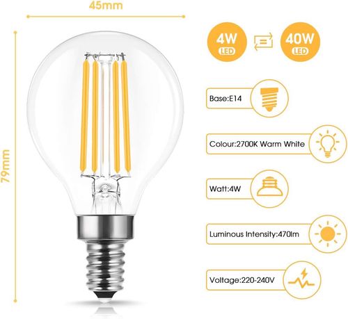 Żarówka Led 4W E14 2700K 4szt na Arena.pl