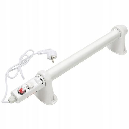 GRZEJNIK RUROWY Z TERMOSTATEM 55W, IP44, dł.50cm, łazienkowy, VF KRAKOW na Arena.pl