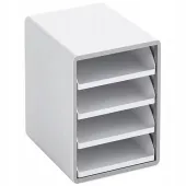 Szuflady na dokumenty4 szufladki organizer półki na biurko przybornik